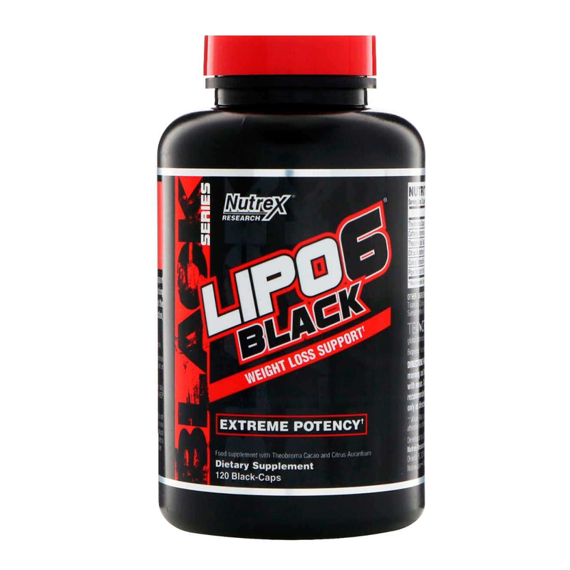 12 NUTREX LIPO 6 BLACK 120 CAPS