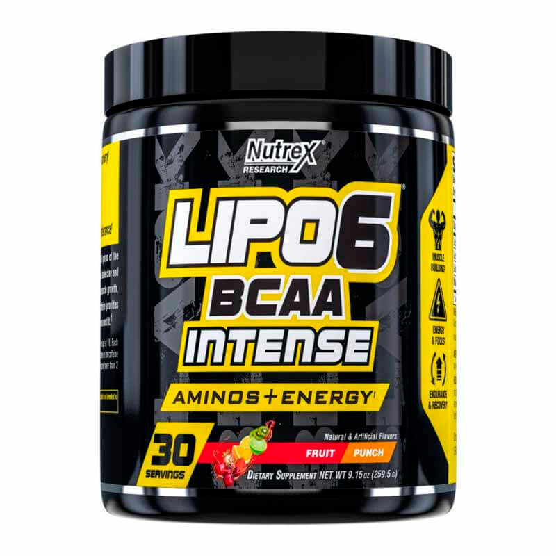 15 NUTREX LIPO 6 BCAA INTENSE 30 SERV