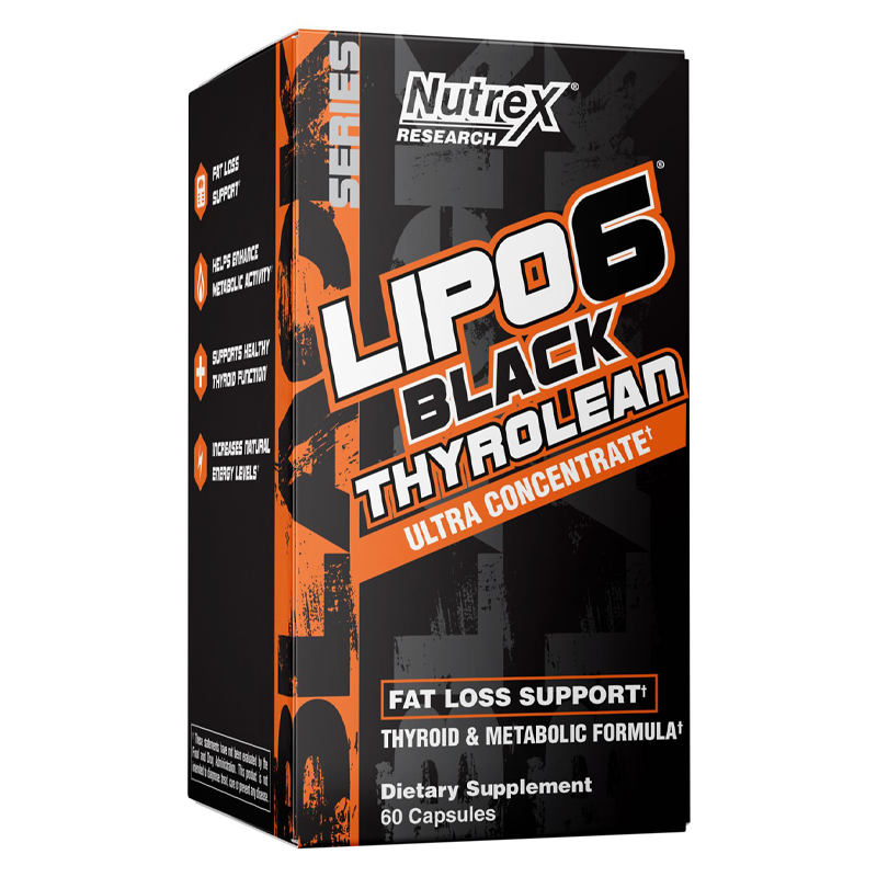 23 NUTREX LIPO 6 BLACK UC THYROLEAN 60 CAPS